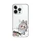 Silikonska futrola - maska print Skin za iPhone 14 Pro 6.1 La Bubu Macaron.