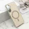 Futrole GLAM GLOW MagSafe za Samsung A556 Galaxy A55 5G siva (MS).