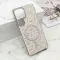 Futrole GLAM GLOW MagSafe za Samsung S938 Galaxy S25 Ultra 5G srebrna (MS).