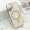 Futrole GLAM GLOW MagSafe za iPhone 16 (6.1) siva (MS).