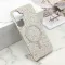 Futrole GLAM GLOW MagSafe za Samsung A566 Galaxy A56 5G srebrna (MS).