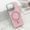 Futrole GLAM GLOW MagSafe za iPhone 16 Pro (6.3) roze (MS).