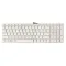 Tastatura za laptop HP 250 G6 bela.