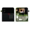 Prednji LCD ekran / displej za Samsung F721/Galaxy Z Flip 4 + touchscreen + frame Black Service Pack ORG/GH97-27947A.