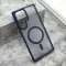 Futrola - maska SILKY MAGSAFE mat za Samsung Galaxy S23 Ultra plava (MS).