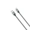USB Data kabl LDNIO LS441 Type C sivi 1m.