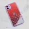 Futrola - maska Frame Glitter za iPhone 11 6.1 ljubicasta.