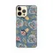 Silikonska futrola - maska print za iPhone 13 Pro Max 6.7 Retro Blue.