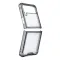 Futrola - maska Clear TPU za Samsung F721B Samsung F721 Galaxy Z Flip 4 crna.