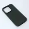 Silikonska futrola - maska Skin za iPhone 14 Pro 6.1 mat crna.