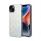 Futrola - maska Karl Lagerfeld Hc Monogram Iridescent za iPhone 14 6.1 srebrna (KLHCP14SLGMMSV3).