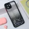 Futrola - maska Frame Glitter za Xiaomi Redmi A1/Redmi A2 crna.