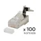 Konektor RJ45 metal CAT 7 100 kom.