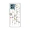 Silikonska futrola - maska print Skin za Motorola Moto G72 Flower.