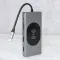 Adapter Type C na LAN Gb, Wireless PC, SD card, TF, Type C, 3xUSB 3.0, 2xUSB 2.0, Audio, 2xHDMI i VGA 14 u 1 20cm kabl.
