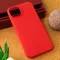 Futrola - maska Teracell Giulietta za iPhone 15 Plus 6.7 mat crvena.