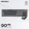 Combo mis tastatura wireless Fantech WK-895 sivi.