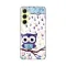 Silikonska futrola - maska print Skin za Samsung A556 Galaxy A55 5G Owl.