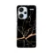 Silikonska futrola - maska print za Xiaomi Redmi Note 13 Pro Plus All Black.