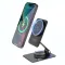 Kucni punjac Wireless 15W rotirajuci crni.
