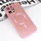 Futrola - maska Magsafe Chrome za iPhone 16 Pro Max 6.9 roze.