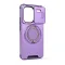 Futrola - maska CamShield Ring stand za Xiaomi Redmi Note 13 Pro Plus (EU) ljubicasta.