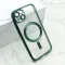 Futrola - maska CAMERA PROTECT MagSafe za iPhone 13 (6.1) zelena (MS).