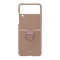 Futrola - maska Elegant Fold design za Samsung F721B Samsung F721 Galaxy Z Flip 4 roze (MS).