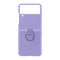Futrola - maska Elegant Fold design za Samsung F721B Samsung F721 Galaxy Z Flip 4 lila (MS).