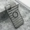 Futrola - maska LINES LOGO CUT za iPhone 12/12 Pro (6.1) siva (MS).
