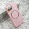 Futrola - maska PRO CASES MagSafe za iPhone 15 (6.1) roze (MS).