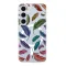 Futrola - maska silikonska print MagSafe za Samsung S921 Galaxy S24 5G feather (MS).