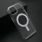 Futrola - maska STANDARD MagSafe za iPhone 14 (6.1) providna (bela) (MS).