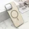 Futrole GLAM GLOW MagSafe za iPhone 16 Pro Max (6.9) zlatna (MS).