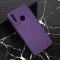 Futrola - maska Teracell Giulietta za Huawei P20 Lite mat tamno ljubicasta.
