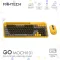 Combo mis tastatura wireless Fantech WK-899 GO mochi101 zuta.