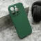 Futrola - maska VELVET TOUCH za iPhone 16 Pro (6.3) tamno zelena (MS).