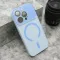 Futrola - maska PASTELPOP MagSafe za iPhone 15 Pro (6.1) plava (MS).