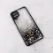 Futrola - maska Frame Glitter za Samsung A125F Galaxy A12 crna.