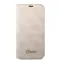 Futrola - maska Guess BT PC/TPU 4G PU Script Metal za iPhone 14 Pro 6.1 pink (GUBKP14LHG4SHP).
