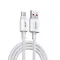 USB Data kabl Remax RC-025 lcy Series Fast Charging 6A, 66W, USB na Type C, 1.2m beli.