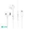 Slusalice Coteci MS-031 za iPhone lightning bele.