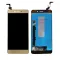 LCD ekran / displej za Lenovo K6+touch screen zlatni.