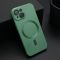 Futrola - maska ELEGANT MAGSAFE za iPhone 15 (6.1) zelena (MS).