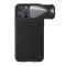 Futrola - maska Nillkin Cam Shield Leather S za iPhone 14 Pro Max (6.7) crna (MS).