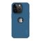 Futrola - maska Nillkin Super Frost Pro za iPhone 14 Pro (6.1) plava (logo cut) (MS).