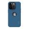 Futrola - maska Nillkin Super Frost Pro za iPhone 14 Pro Max (6.7) plava (logo cut) (MS).