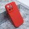 Silikonska futrola - maska Pro Camera za iPhone 14 Pro (6.1) crvena (MS).