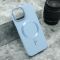 Futrola - maska TRUE COLOR MAGSAFE za iPhone 15 (6.1) svetlo plava (MS).