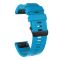 Narukvica sporty za Garmin Fenix 3/5X/6X smart watch 26mm svetlo plava.